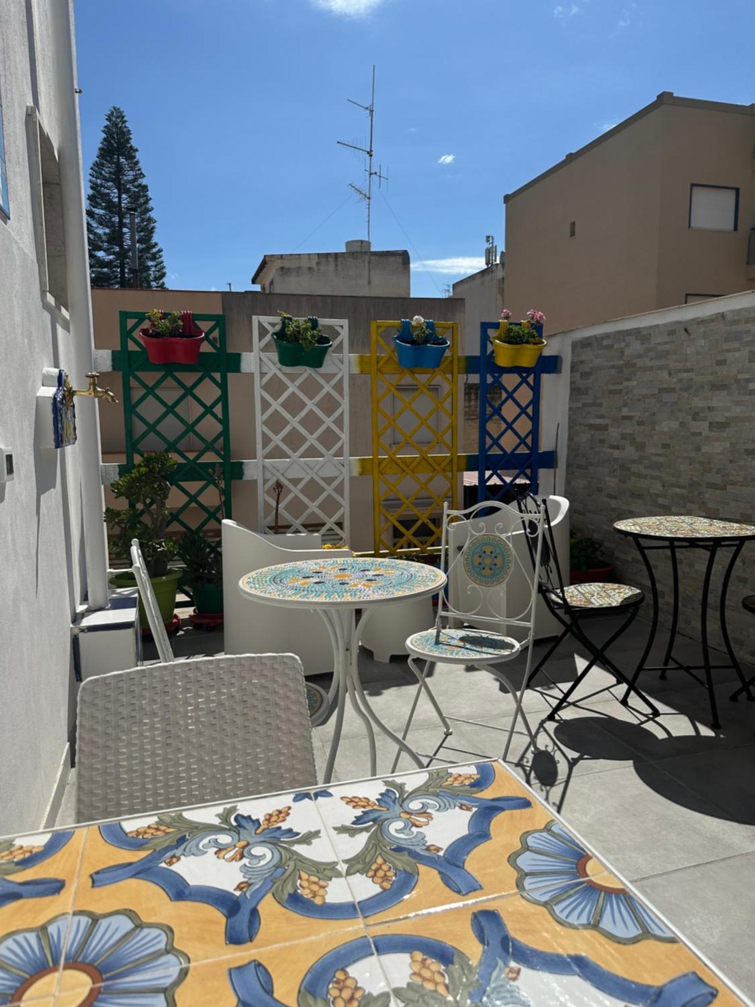 Bed&Breakfast Delle Palme Trapani Eksteriør billede